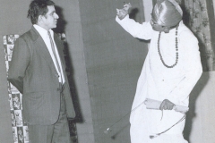 Dr M R Patel Performing in Drama