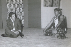 Dr M R Patel Performing in Drama as a Madari