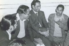 Dr M R Patel During Youth Festival with Professors