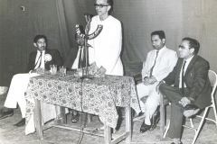 Dr M R Patel in Youth Festival with Umashankar Joshi