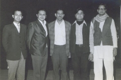 Dr M R Patel with Drama Student