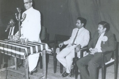 Dr M R Patel in Youth Festival with Umashankar Joshi