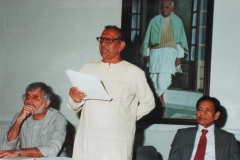 Dr M R Patel Giving Speech at Gandhi Foundation U.K