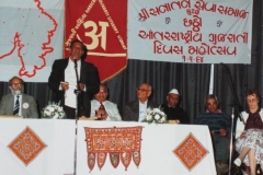 Dr M R Patel Giving Speech in London